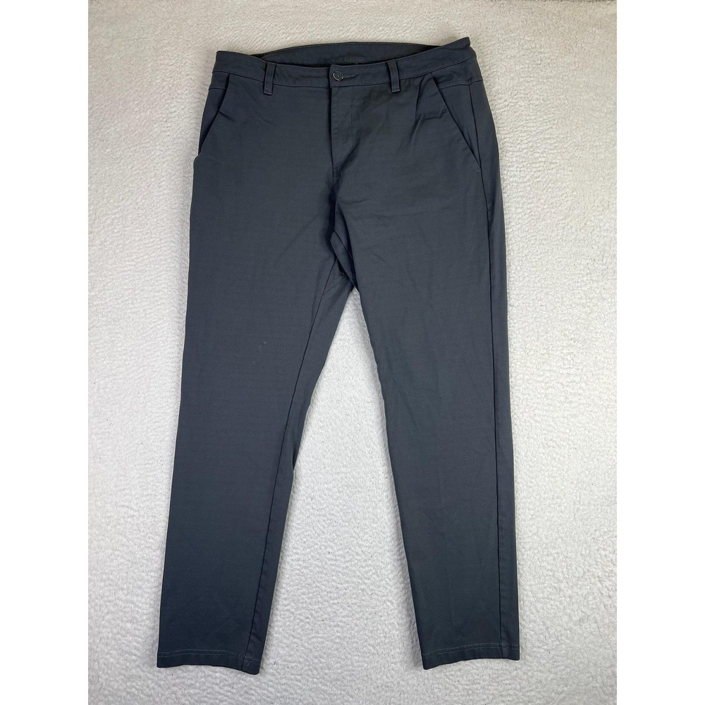 BYLT Basics Men's Dark Charcoal Chinos